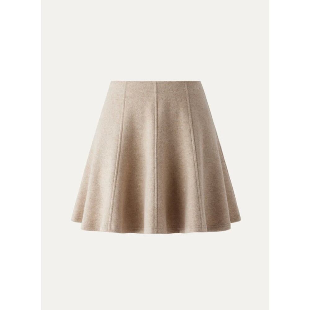 OGL High Waisted Flare Hem Mini Skirt SIZE XS CASHSOFT